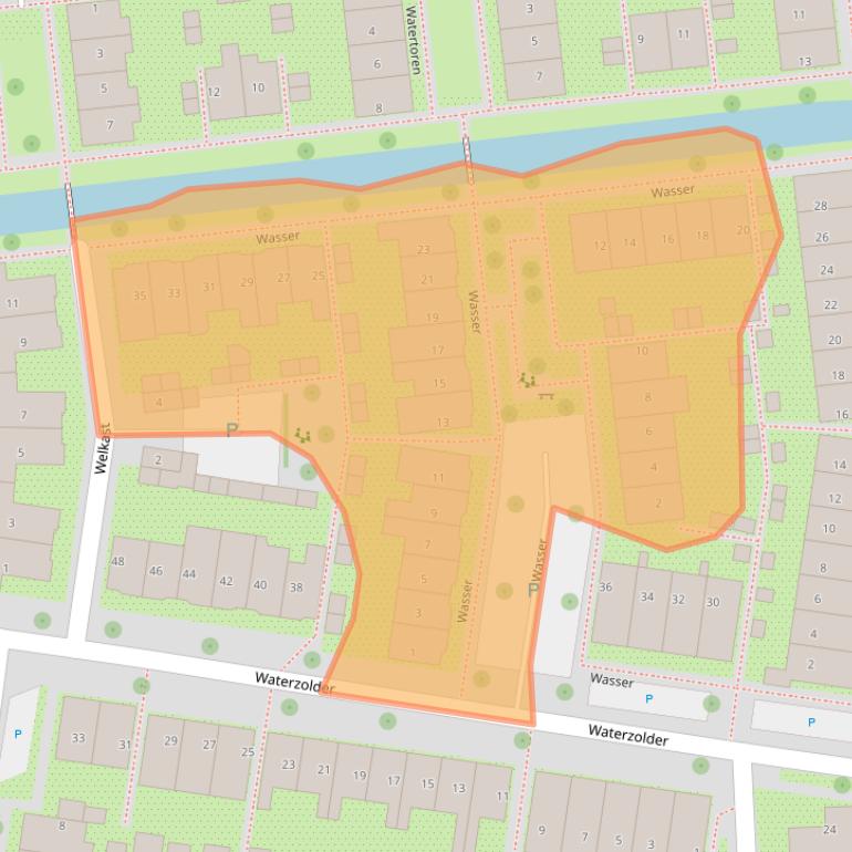 Kaart van postcodegebied 1531NR.
