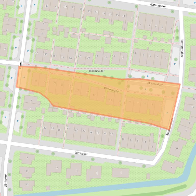 Kaart van postcodegebied 1531PE.