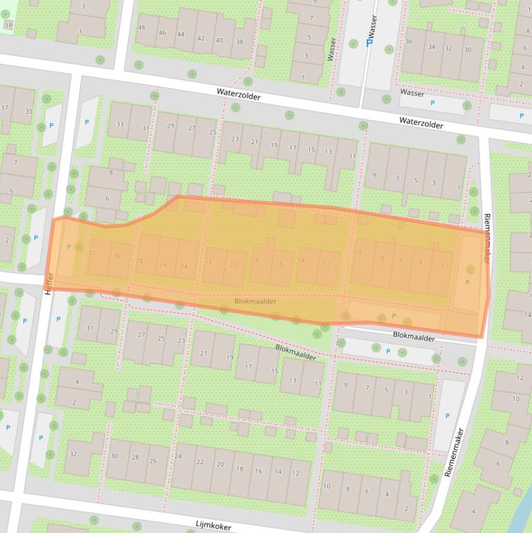 Kaart van postcodegebied 1531PG.