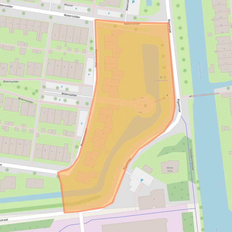 Kaart van postcodegebied 1531PH.