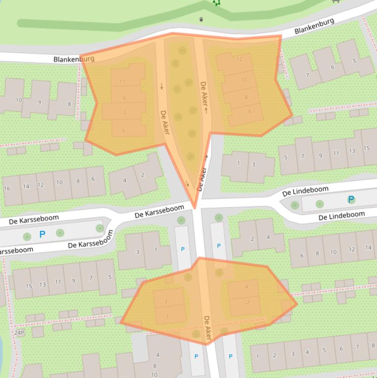 Kaart van postcodegebied 1531PL.