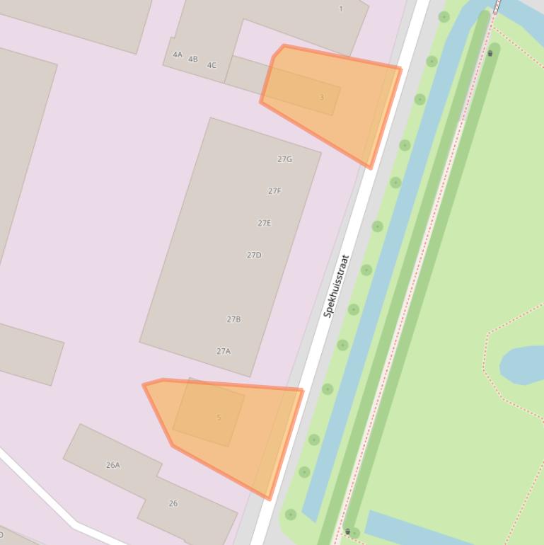 Kaart van postcodegebied 1531RL.