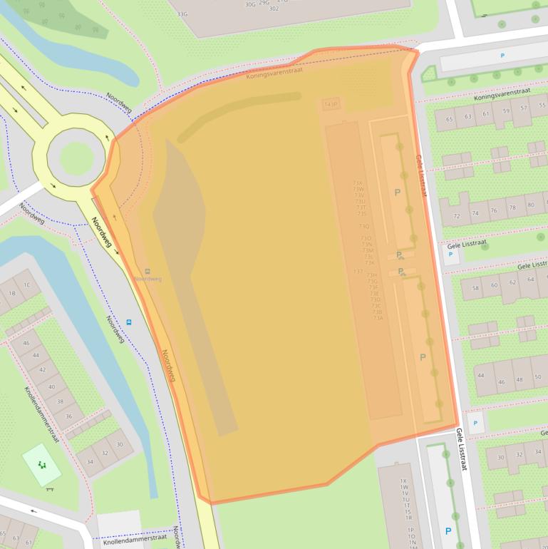 Kaart van postcodegebied 1531SC.