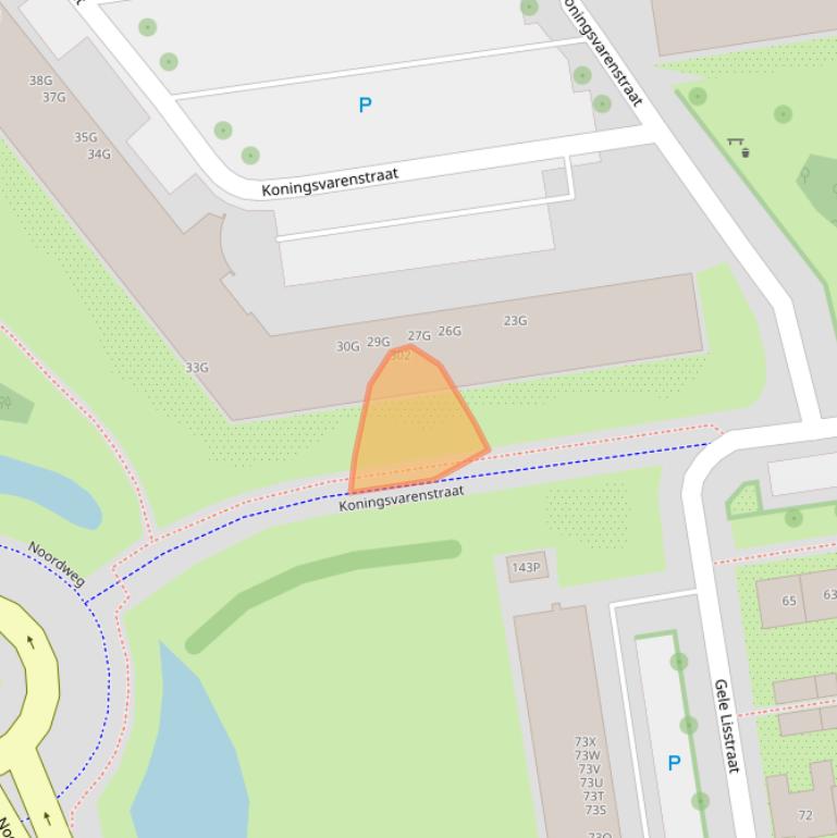 Kaart van postcodegebied 1531SL.