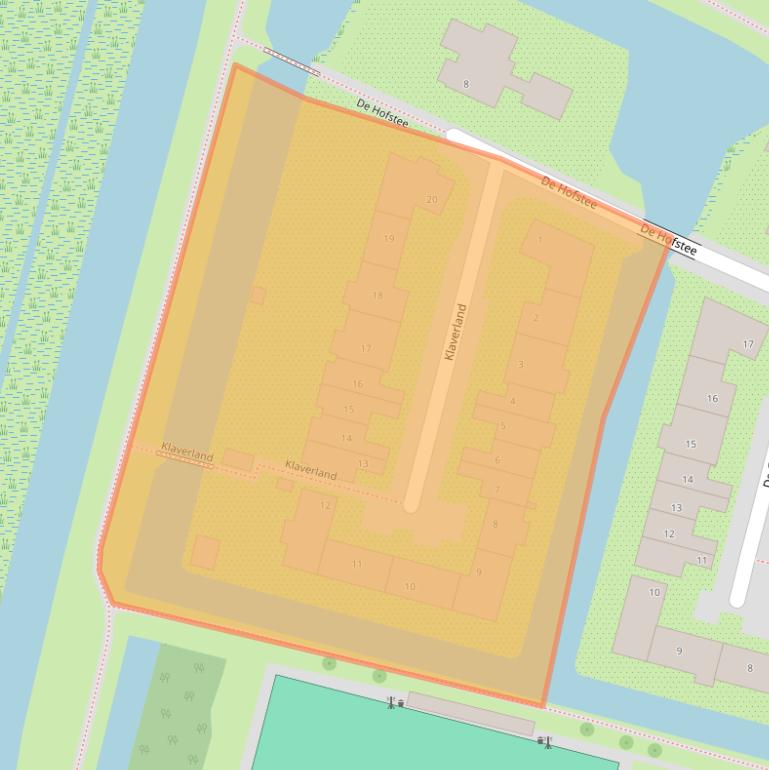 Kaart van postcodegebied 1531SX.