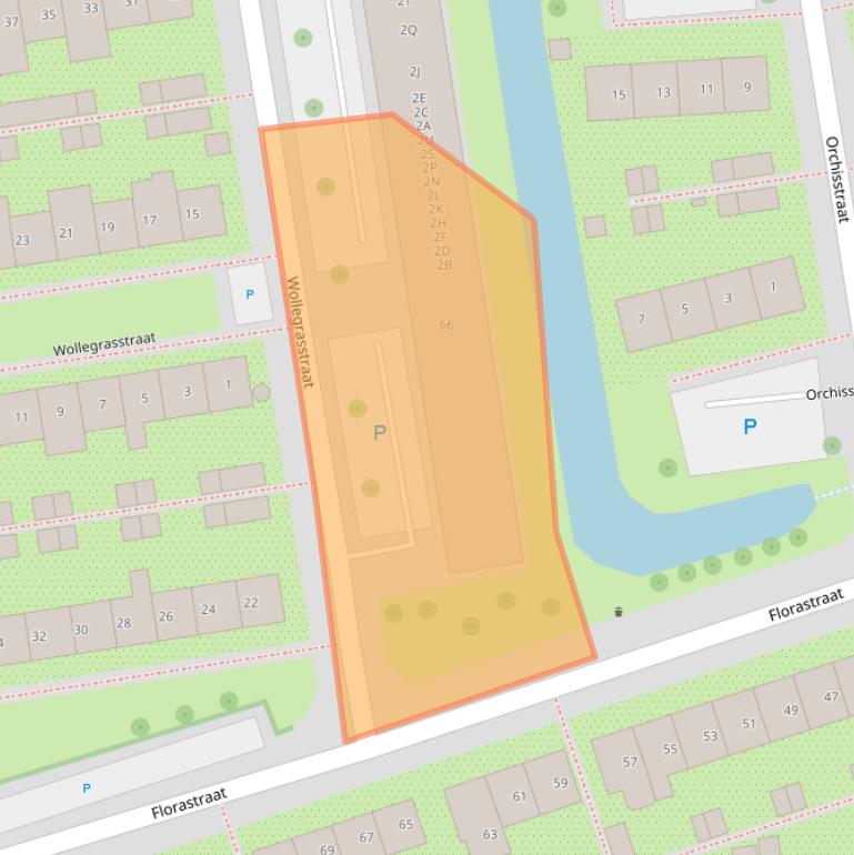 Kaart van postcodegebied 1531TG.