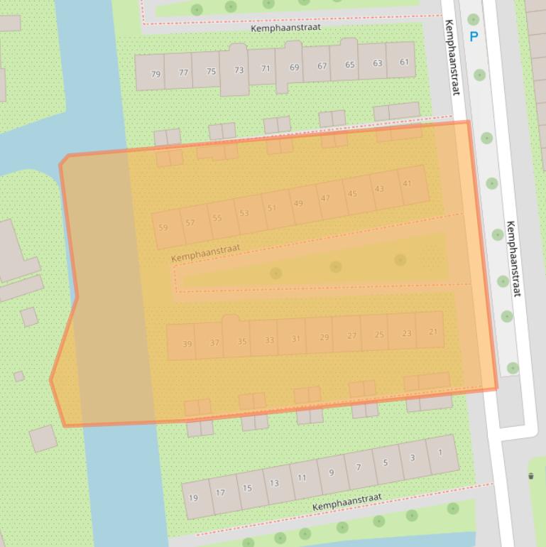 Kaart van postcodegebied 1531VB.