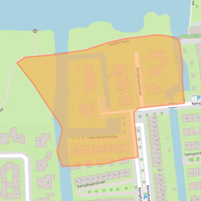 Kaart van postcodegebied 1531VD.
