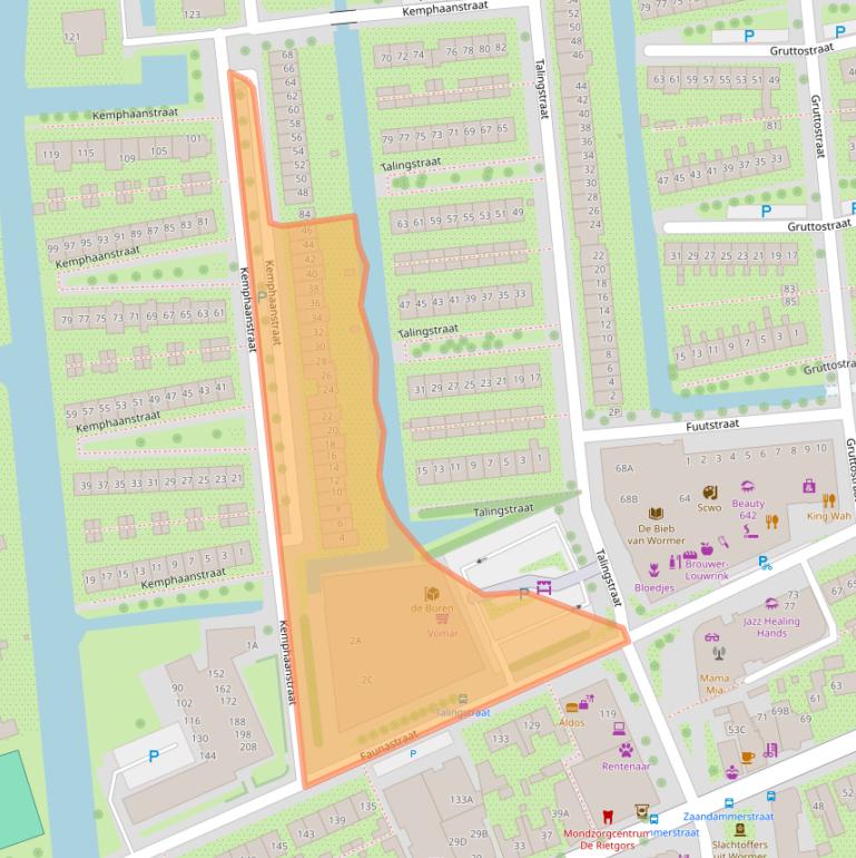 Kaart van postcodegebied 1531VE.