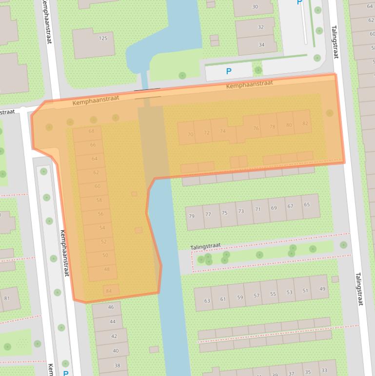 Kaart van postcodegebied 1531VG.