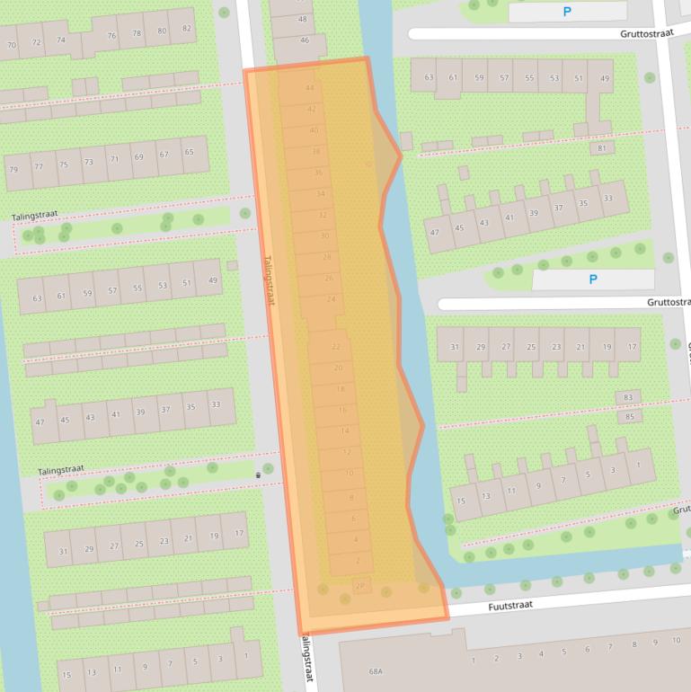 Kaart van postcodegebied 1531VK.