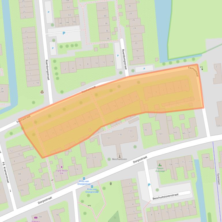 Kaart van postcodegebied 1531WB.