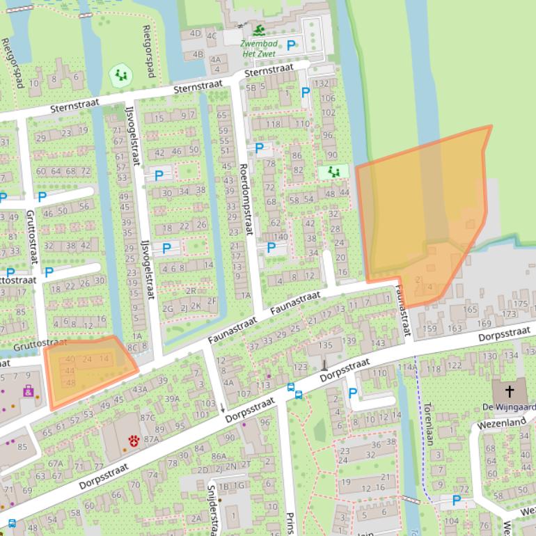 Kaart van postcodegebied 1531WG.