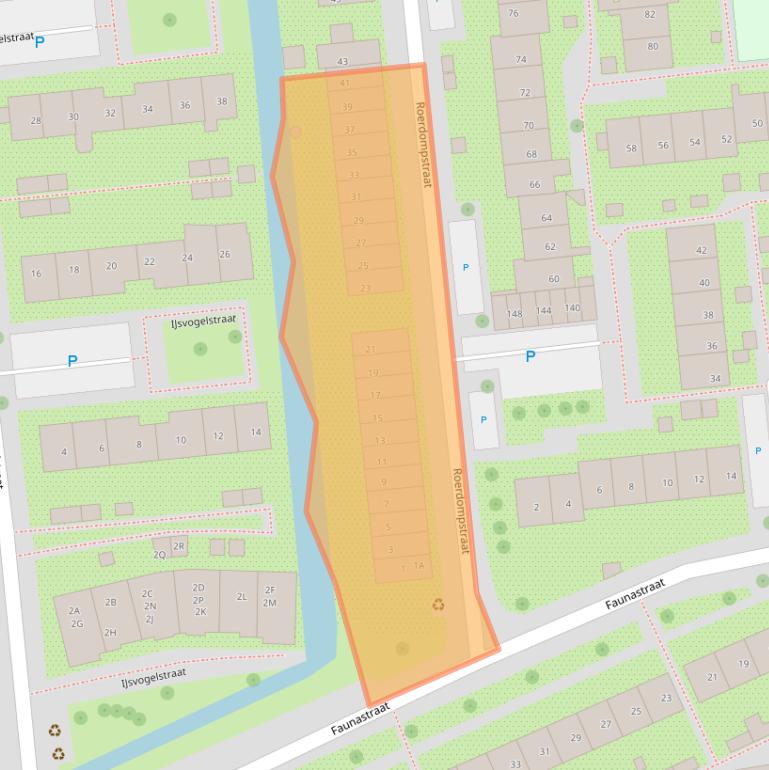 Kaart van postcodegebied 1531XE.