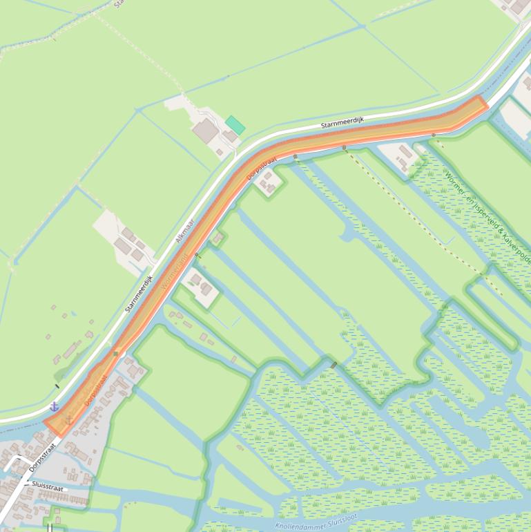 Kaart van postcodegebied 1534NH.