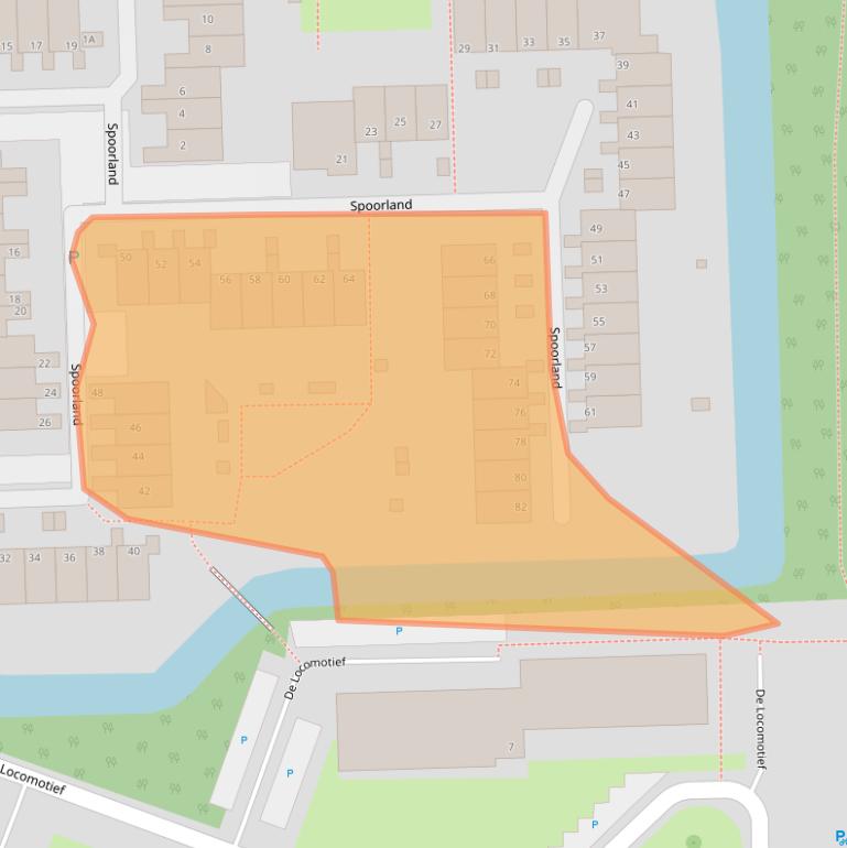 Kaart van postcodegebied 1541MN.