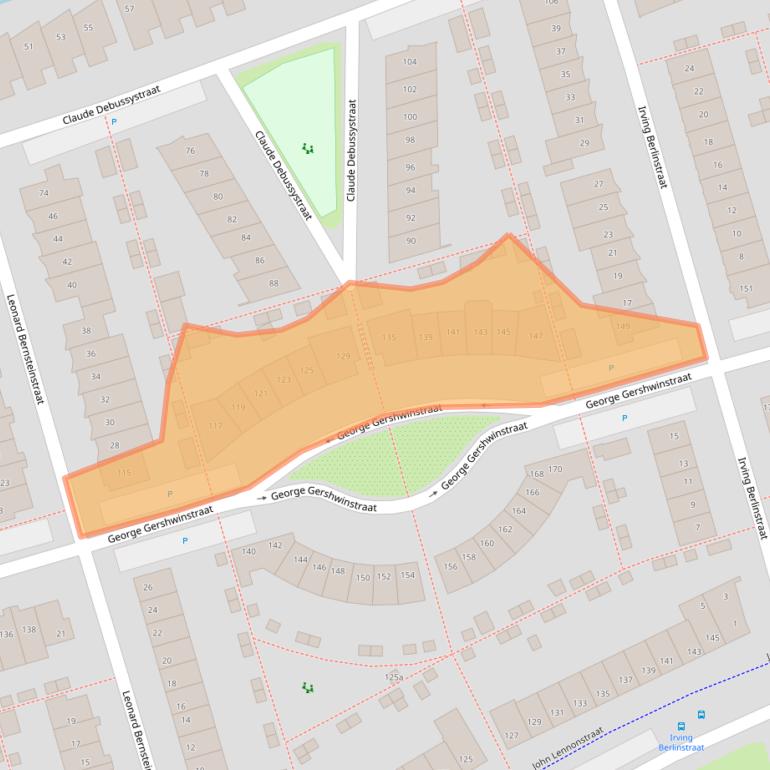 Kaart van postcodegebied 1544NW.
