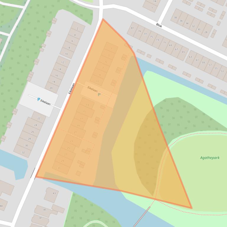 Kaart van postcodegebied 1561CA.