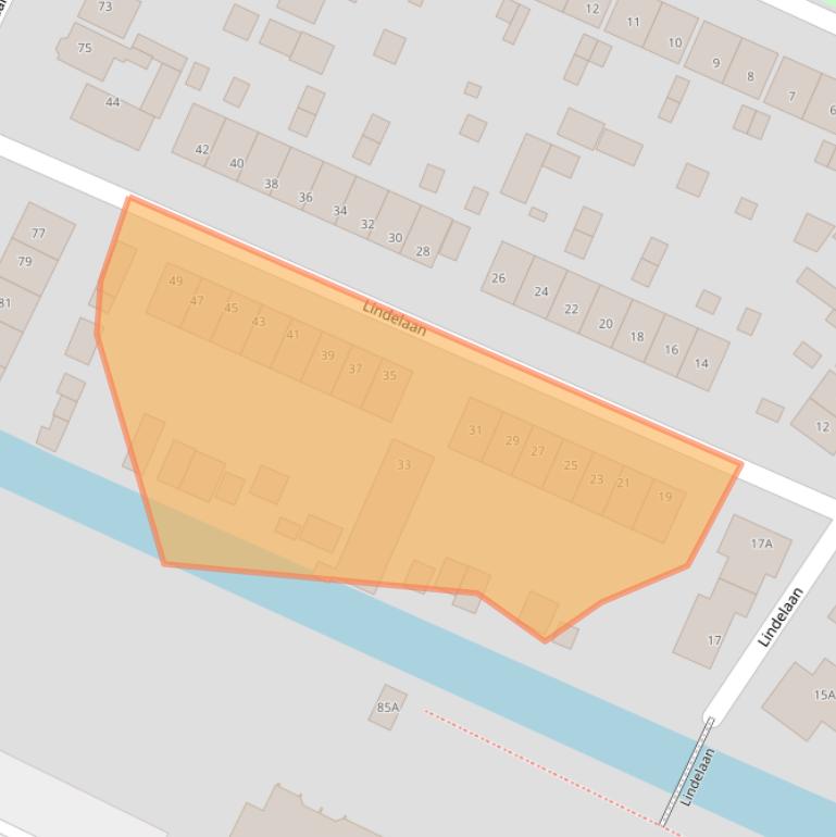 Kaart van postcodegebied 1561CK.