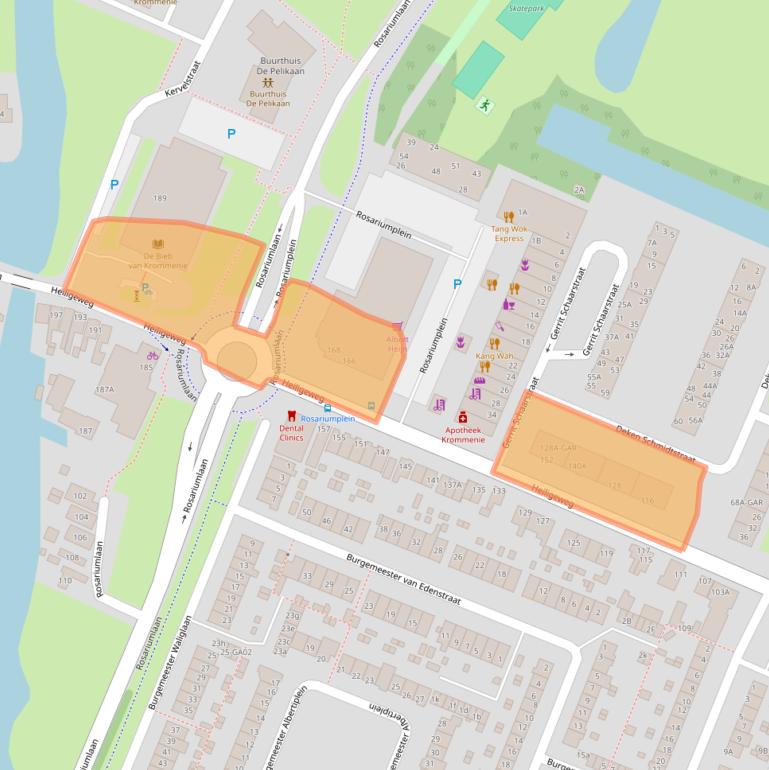Kaart van postcodegebied 1561DM.