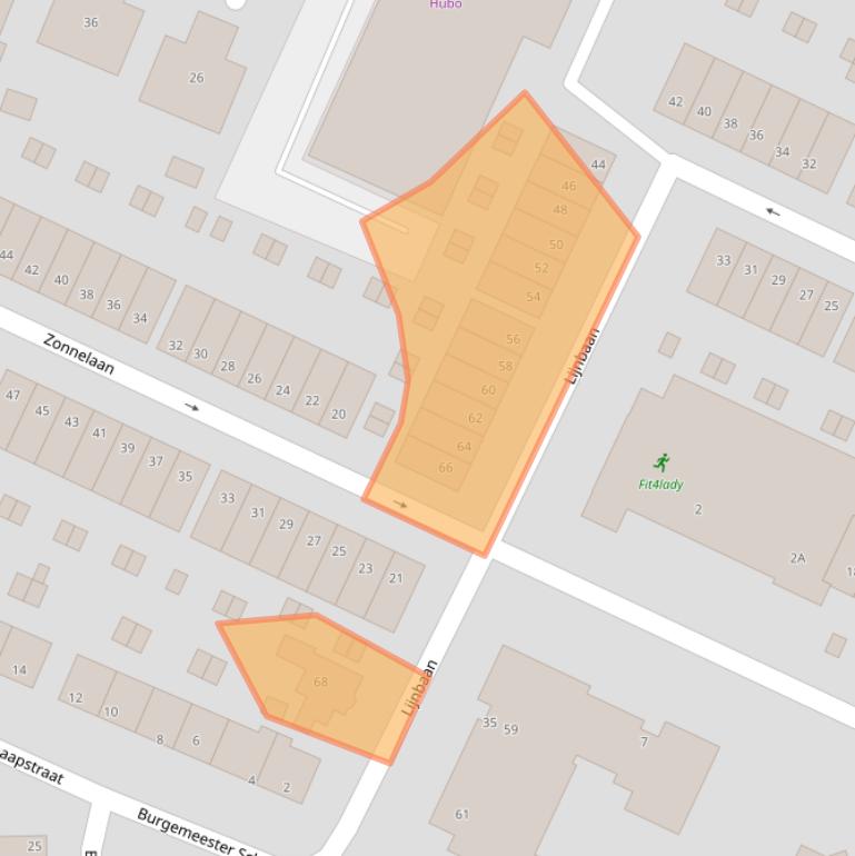 Kaart van postcodegebied 1561EN.