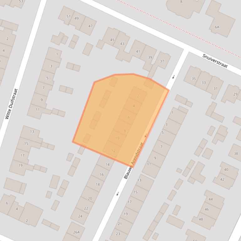 Kaart van postcodegebied 1561HH.