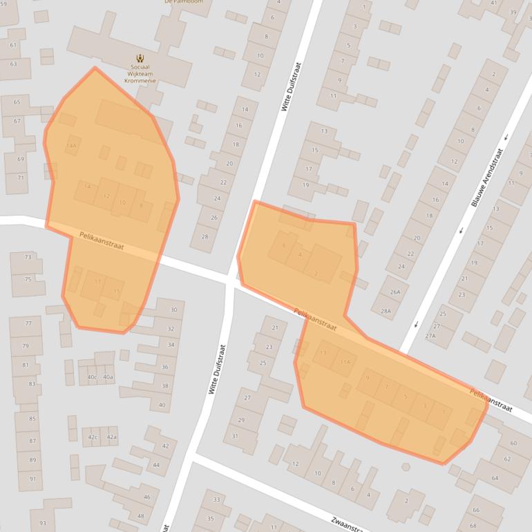 Kaart van postcodegebied 1561HM.