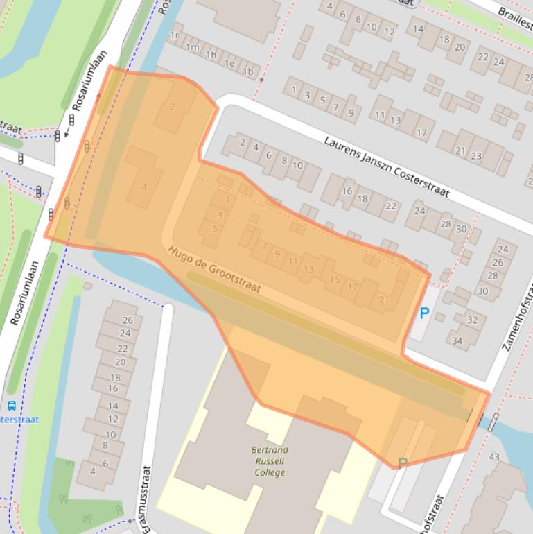 Kaart van postcodegebied 1561JK.