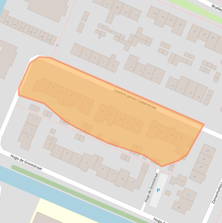 Kaart van postcodegebied 1561JM.