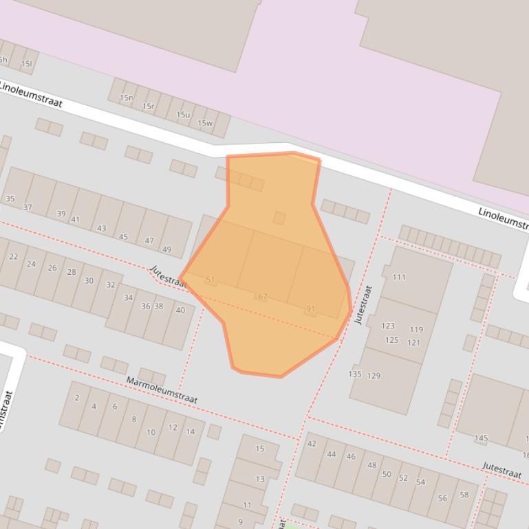 Kaart van postcodegebied 1561RH.