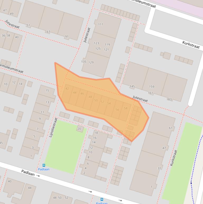 Kaart van postcodegebied 1561RM.