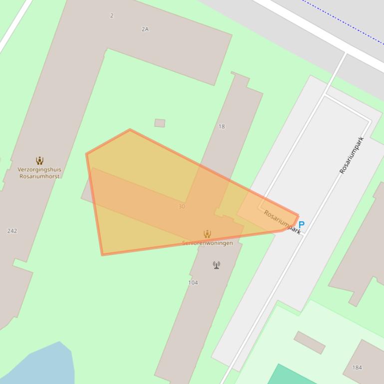 Kaart van postcodegebied 1561TX.