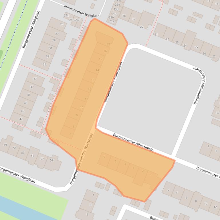Kaart van postcodegebied 1561WH.