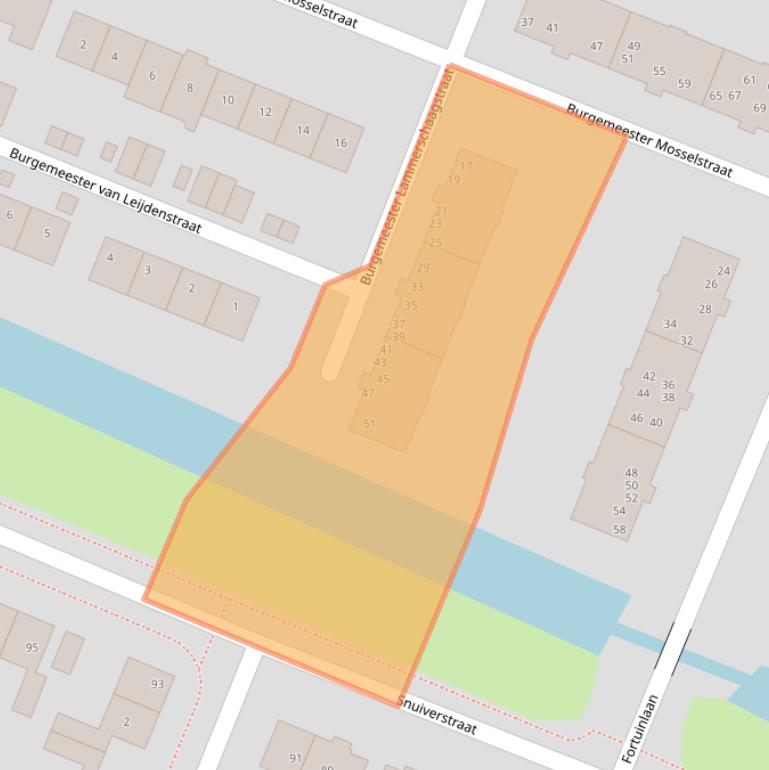 Kaart van postcodegebied 1561WN.