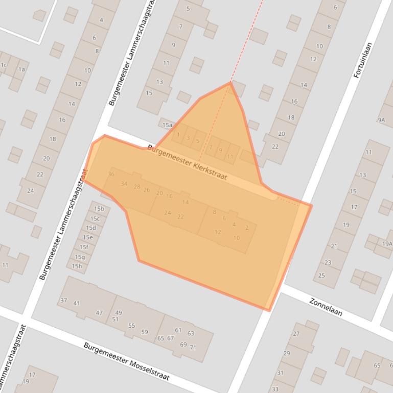 Kaart van postcodegebied 1561WP.