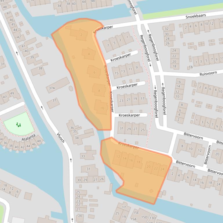 Kaart van postcodegebied 1562KE.