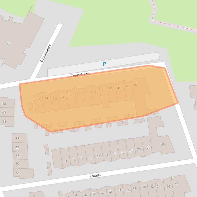 Kaart van postcodegebied 1562KR.