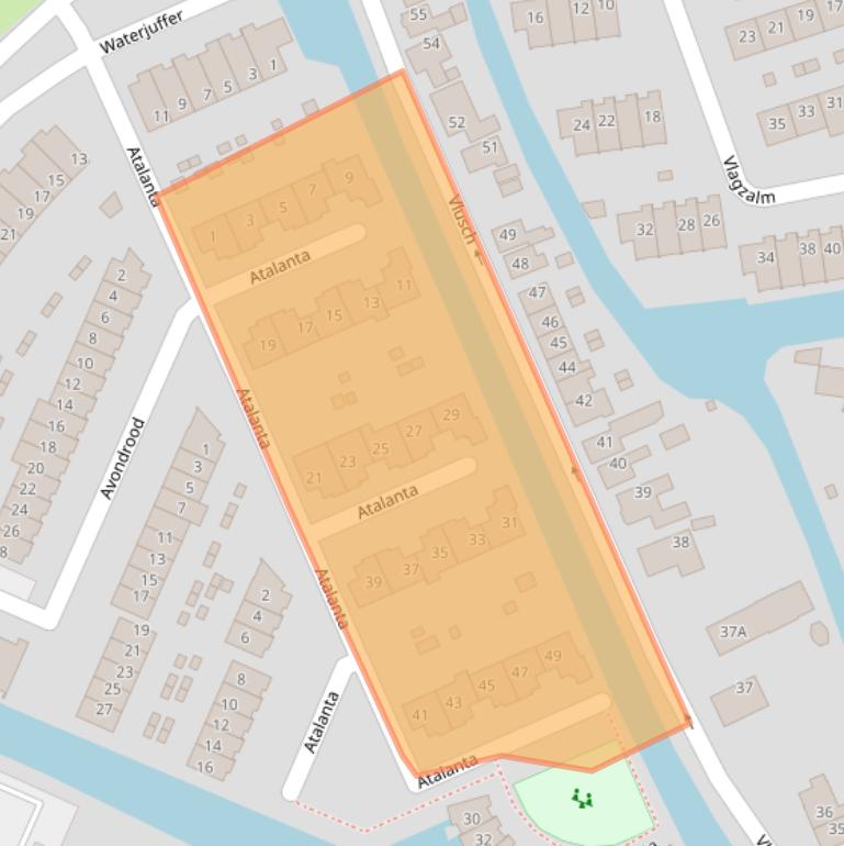 Kaart van postcodegebied 1562LC.