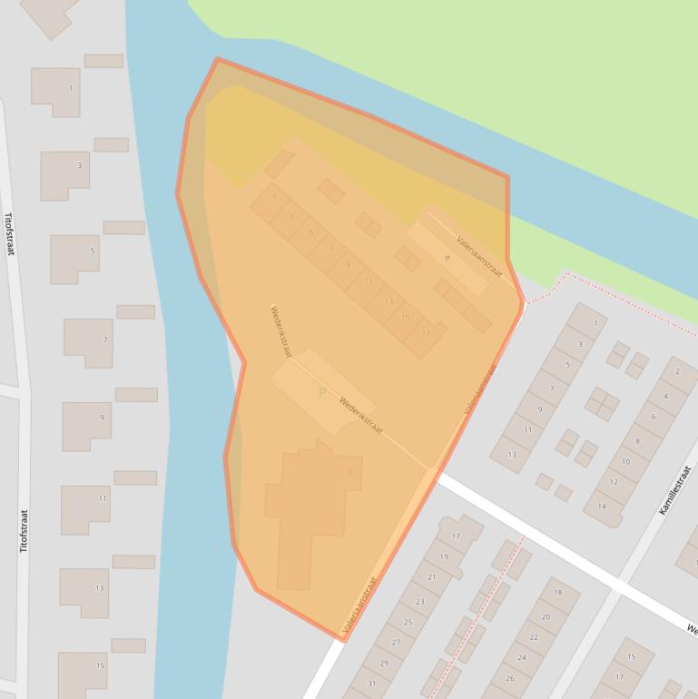 Kaart van postcodegebied 1562RR.