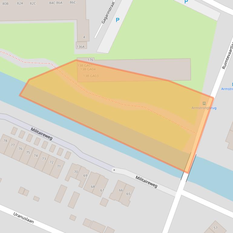 Kaart van postcodegebied 1562TG.