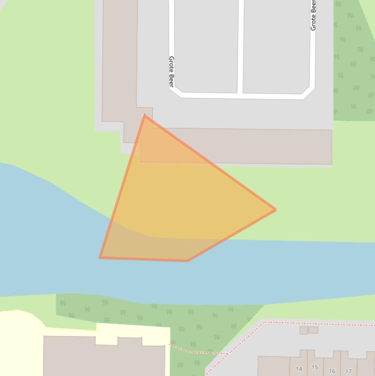 Kaart van postcodegebied 1562VN.