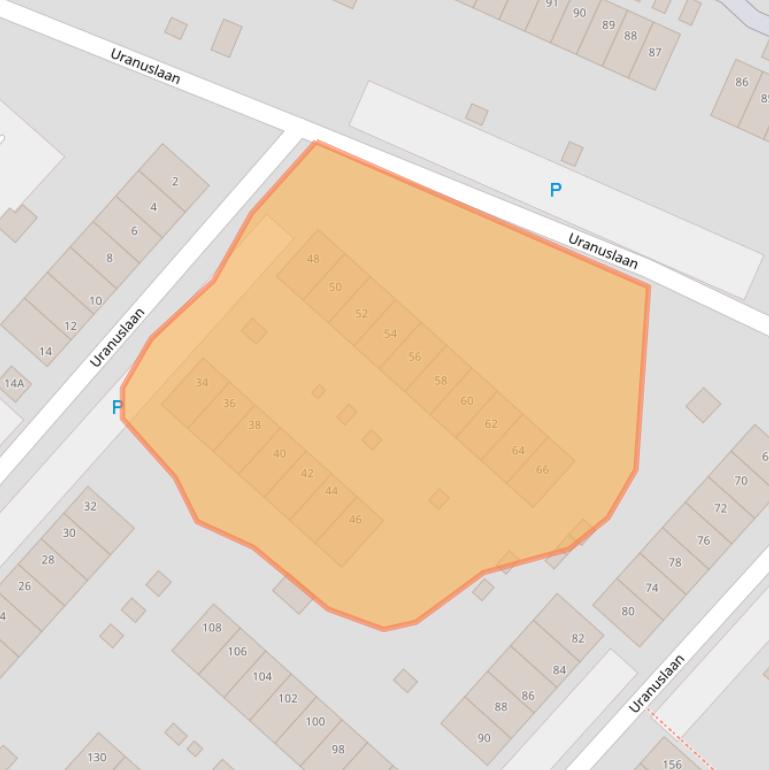 Kaart van postcodegebied 1562XB.