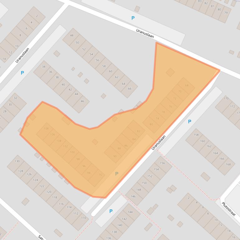 Kaart van postcodegebied 1562XC.