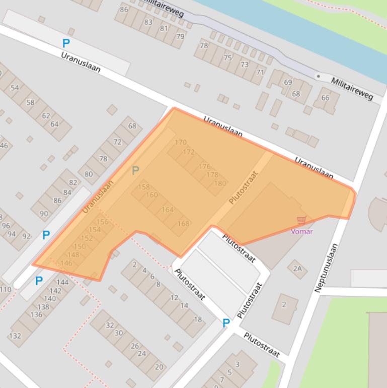 Kaart van postcodegebied 1562XE.