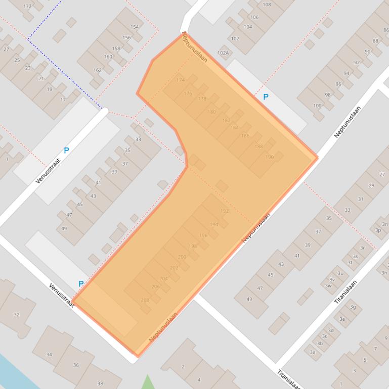 Kaart van postcodegebied 1562XS.