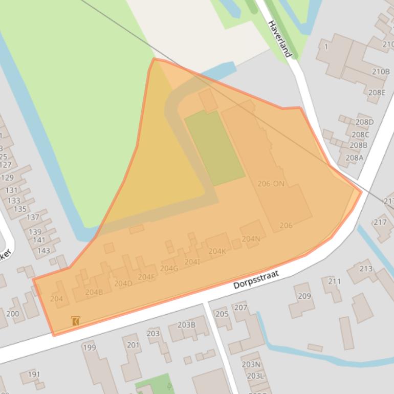 Kaart van postcodegebied 1566AT.