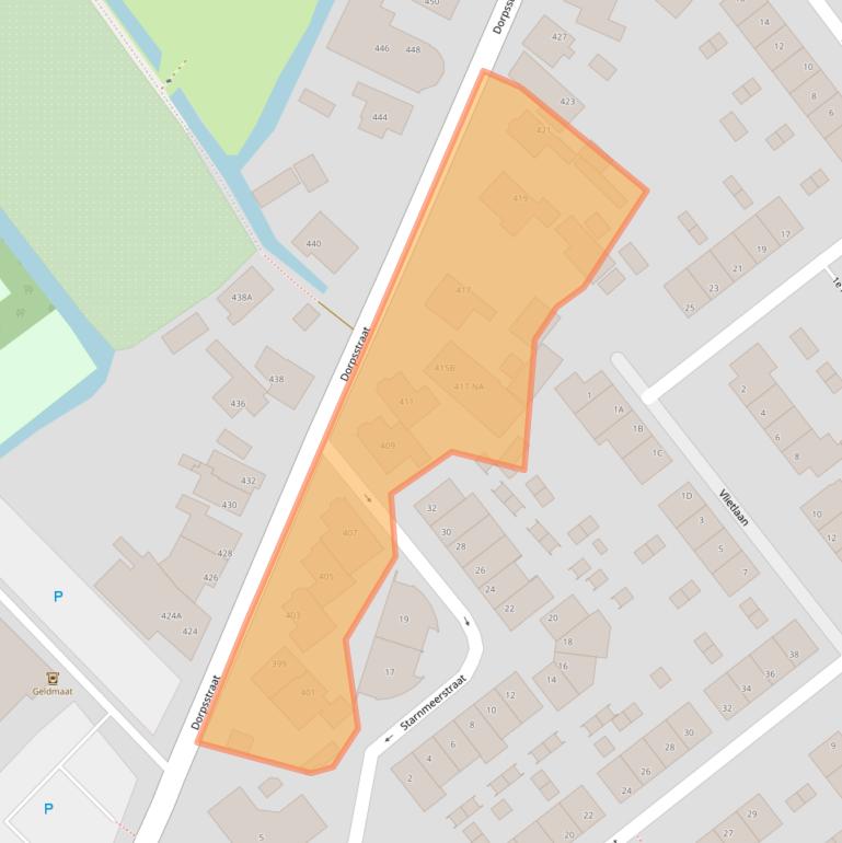 Kaart van postcodegebied 1566BG.