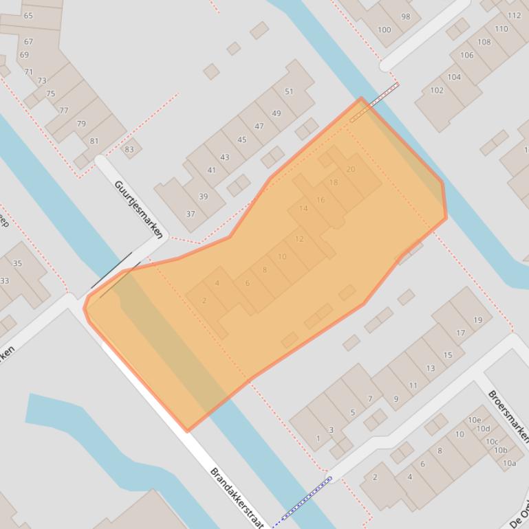 Kaart van postcodegebied 1566GP.