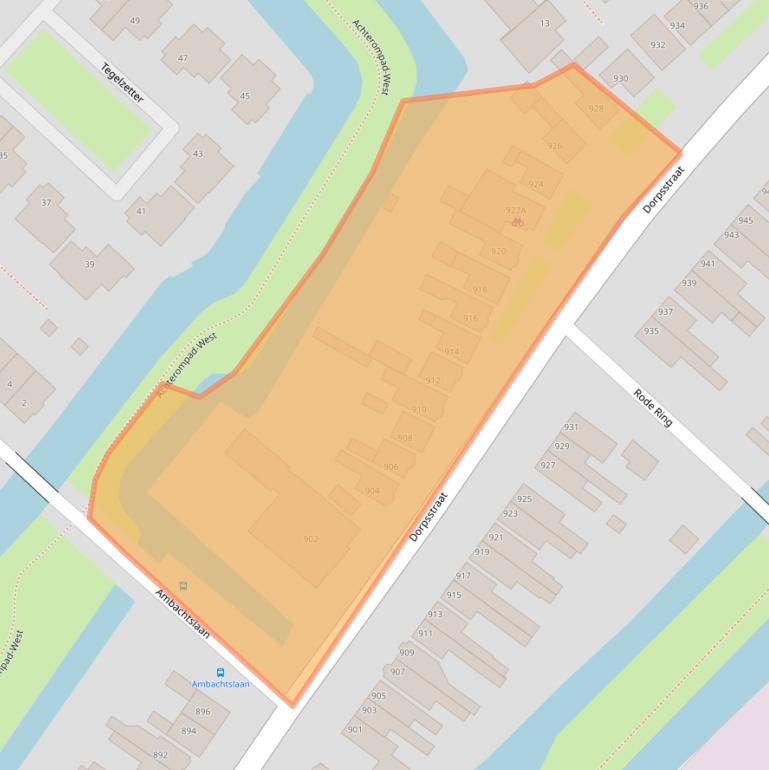 Kaart van postcodegebied 1566JG.