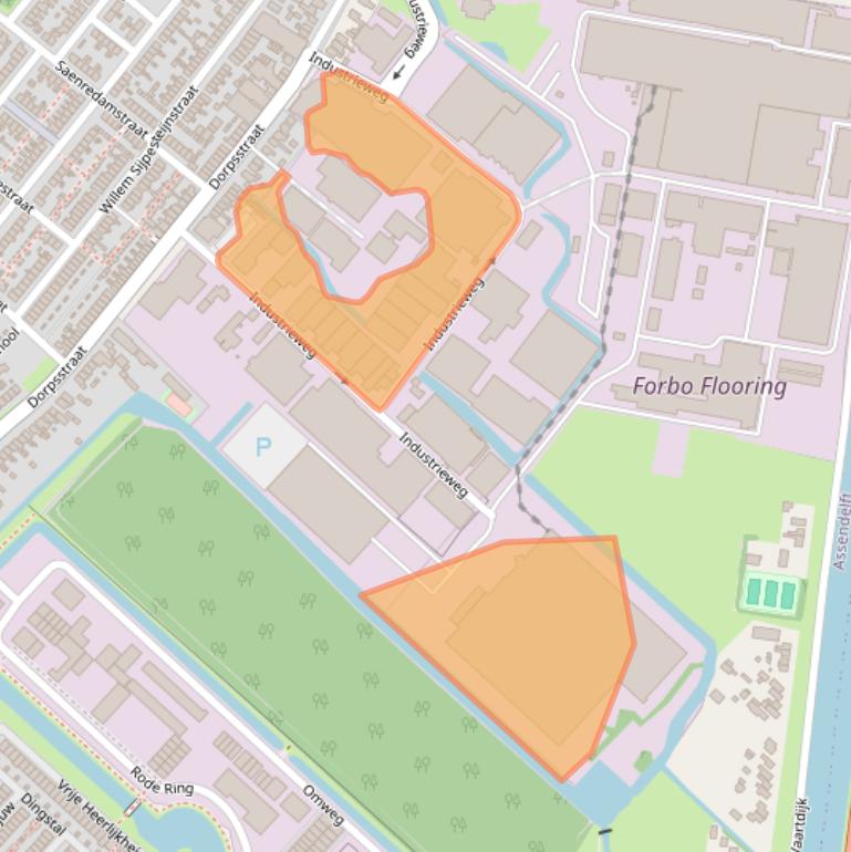 Kaart van postcodegebied 1566JP.